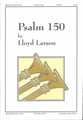 Psalm 150 SATB choral sheet music cover